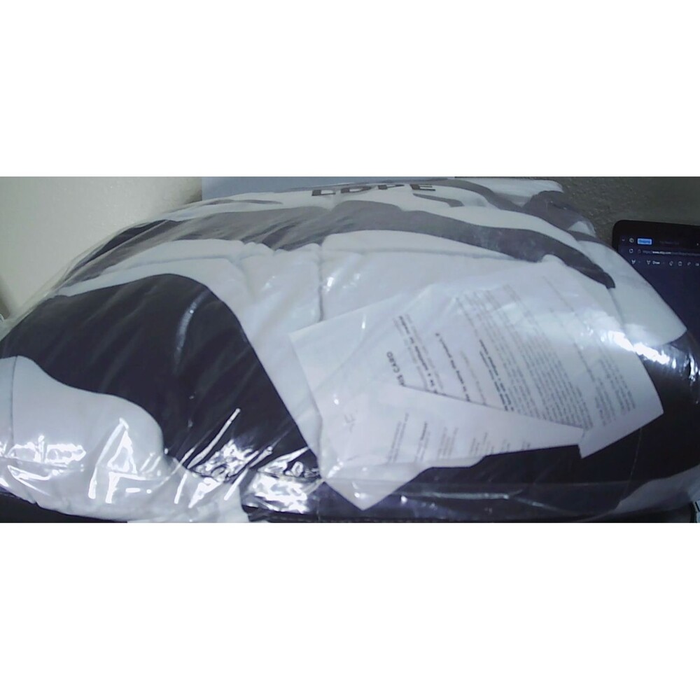 Rachel Zoe Deep Comfort Blanket, Weighted 40 x 60",10 Lbs Zebra Print Ultra Soft - Picture 4 of 4